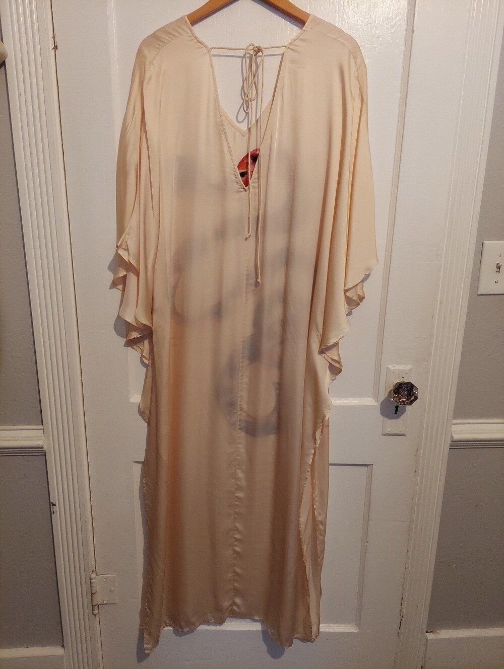Jen Rossi Galleon Kaftan Dress Womens Medium/Large Daylight Charmer Resort $209 - Picture 5 of 11